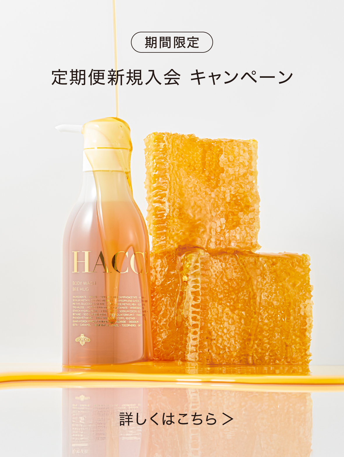 HACCI様へ専用ページ HACCI公式オンラインストア