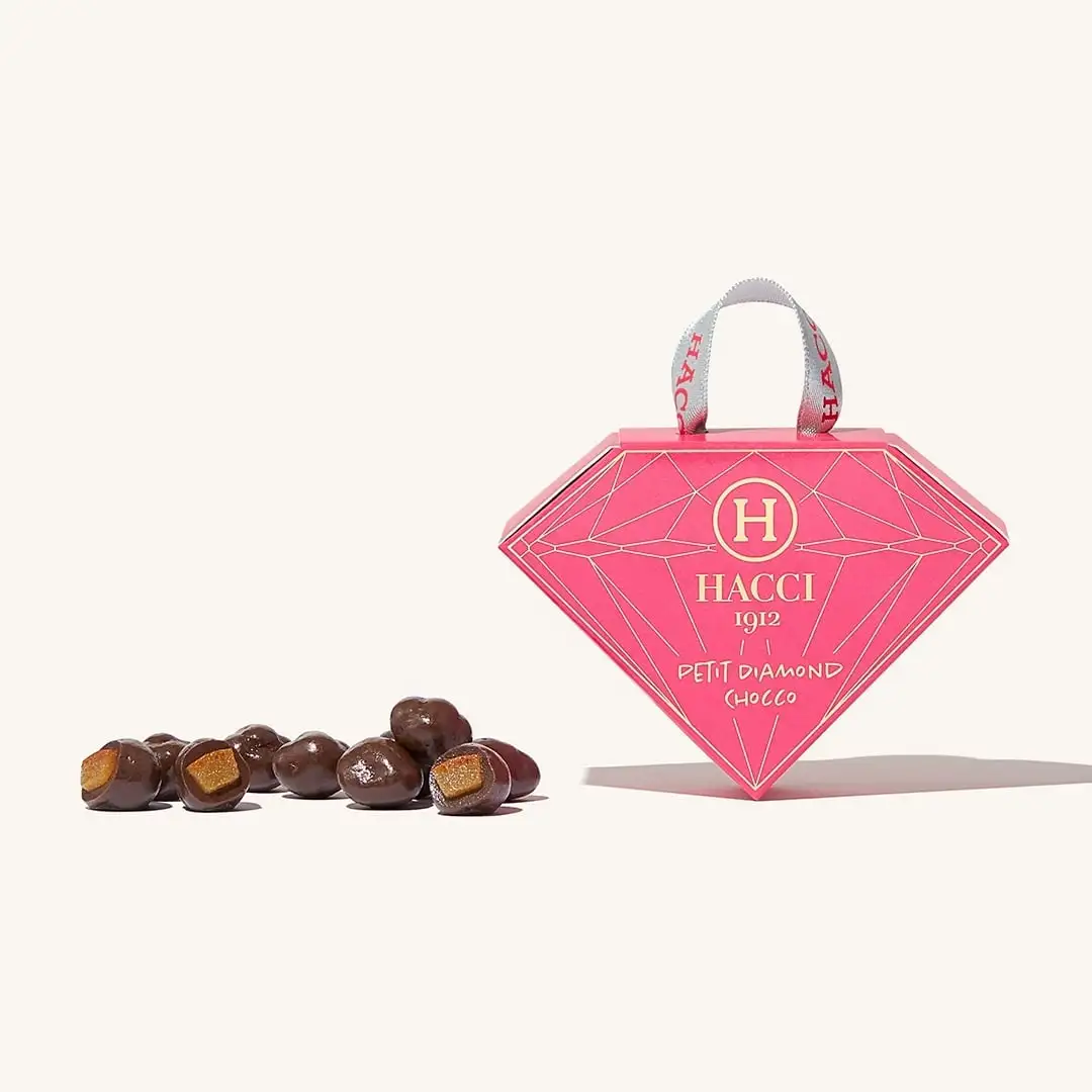 プチダイヤモンドチョッコ（粒チョコ）(オレンジピール)