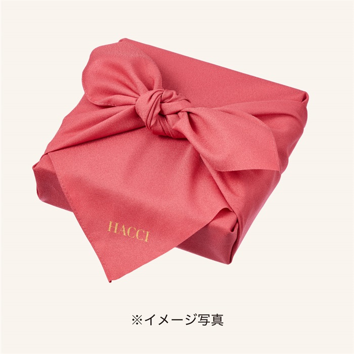 桐箱 HACCIセレクト テーブルハニー3本セット（栃みつ、ホワイトクローバー、フラワーブーケ）(風呂敷：こうばい)