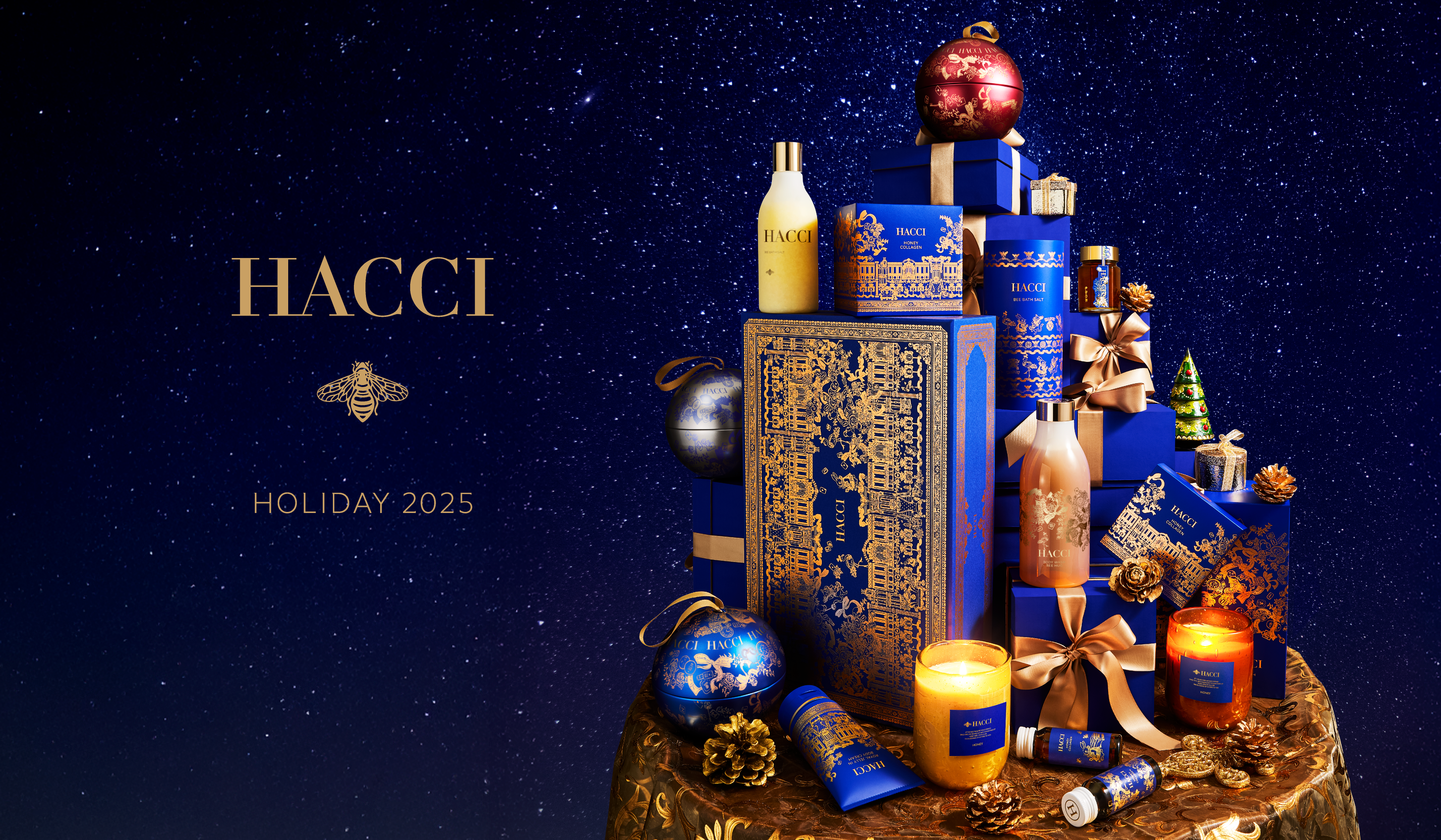 Holiday Dreams in Royal Blue